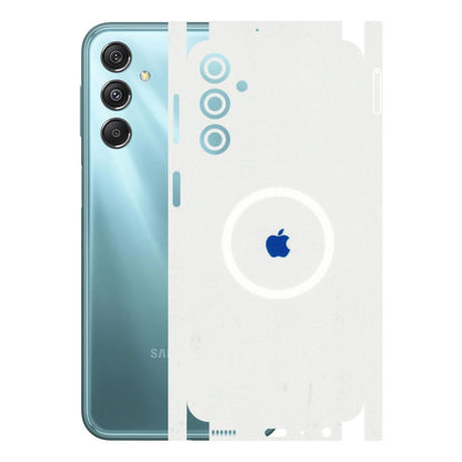 Samsung M/F/Note/Flip and C Phone Skins (All Models) - iPhone Magsafe Logo - 3D Embossed Finish (L-320) Samsung Galaxy M34 (5G)