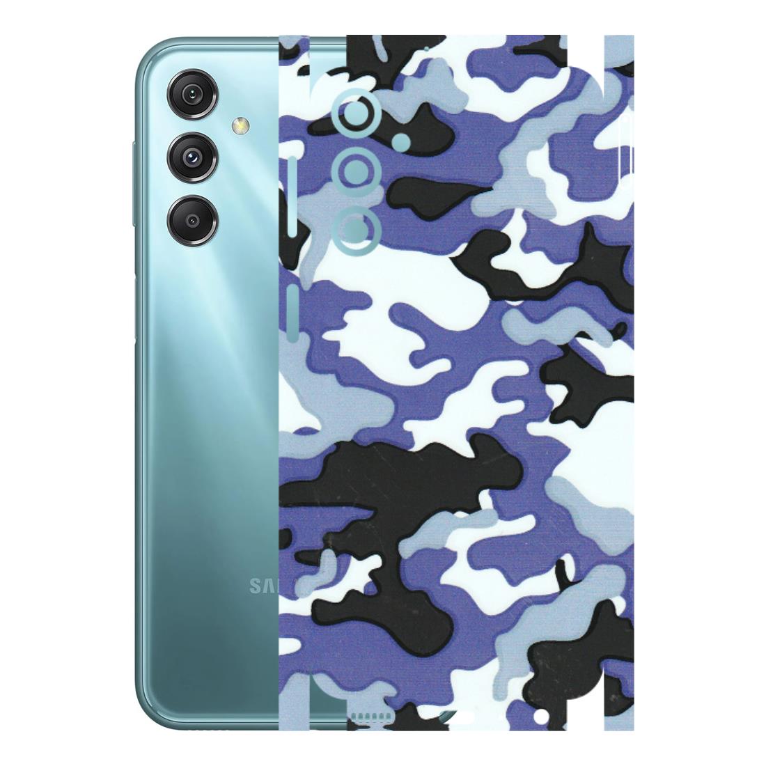Samsung M/F/Note/Flip and C Phone Skins (All Models) - Powerfull Military Camoflauge - 3D Embossed Finish (L-49) Samsung Galaxy M34 (5G)