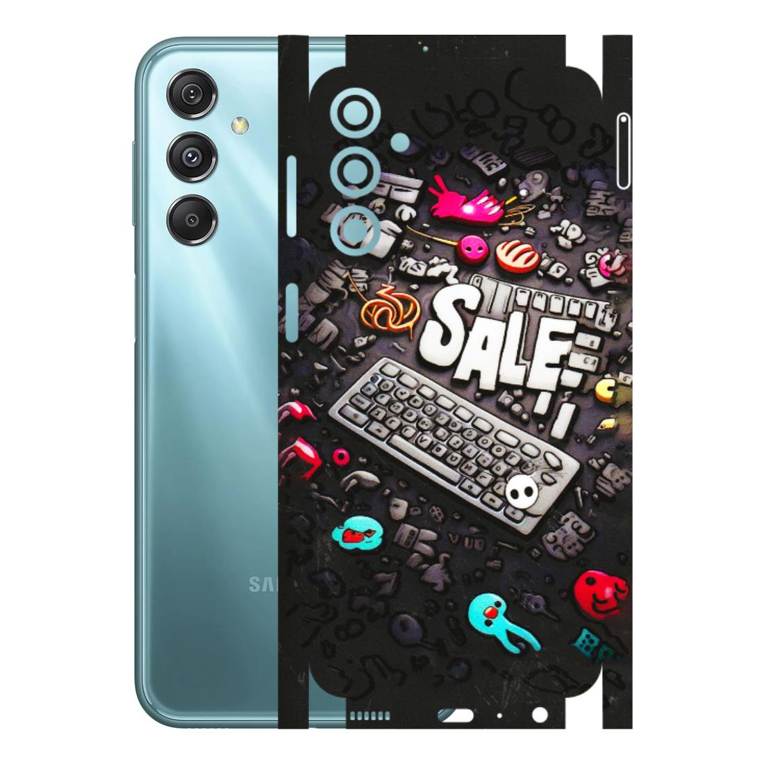 Samsung M/F/Note/Flip and C Phone Skins (All Models) - Gadgets Sale - 3D Embossed Finish (L-50) Samsung Galaxy M34 (5G)