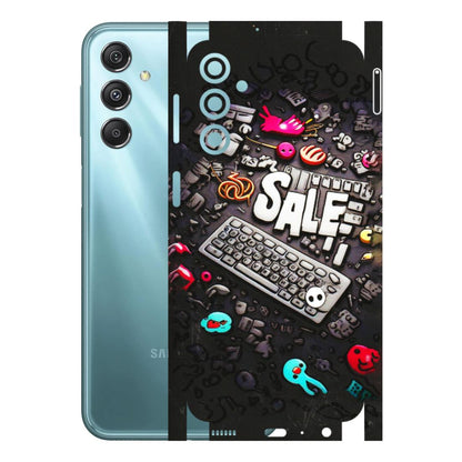 Samsung M/F/Note/Flip and C Phone Skins (All Models) - Gadgets Sale - 3D Embossed Finish (L-50) Samsung Galaxy M34 (5G)