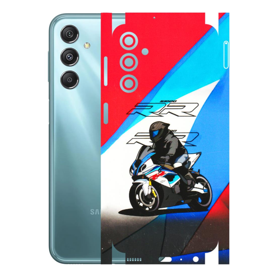 Samsung M/F/Note/Flip and C Phone Skins (All Models) - Bikers Love - 3D Embossed Finish (L-58) Samsung Galaxy M34 (5G)