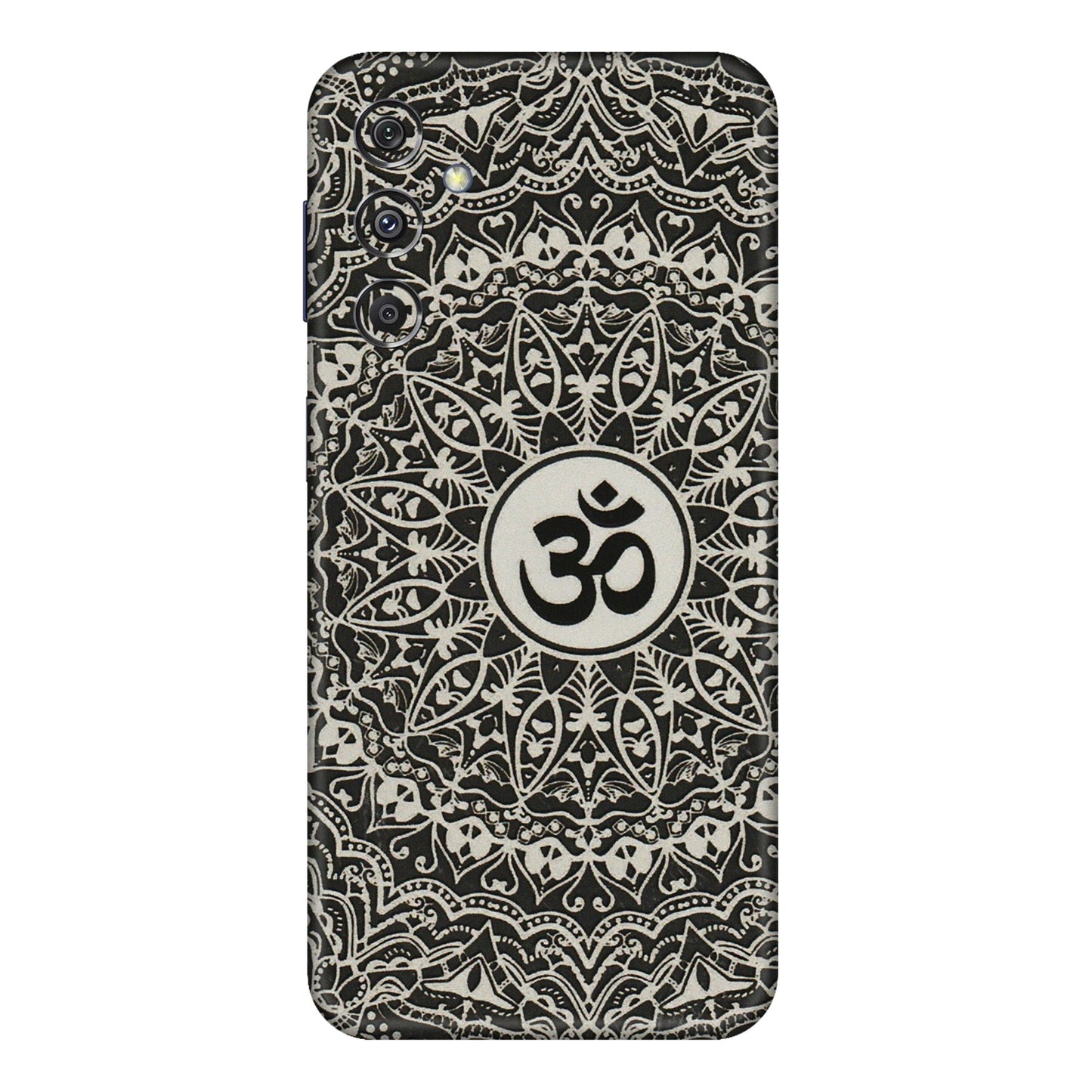 Samsung M/F/Note/Flip and C Phone Skins (All Models) - Aum Elegant Mandala - 3D Embossed Finish (L-62) Samsung Galaxy M34 (5G)