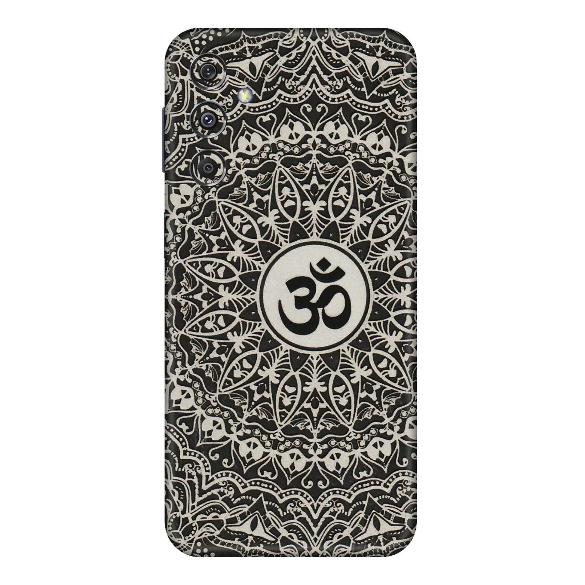 Samsung M/F/Note/Flip and C Phone Skins (All Models) - Aum Elegant Mandala - 3D Embossed Finish (L-62) Samsung Galaxy M34 (5G)