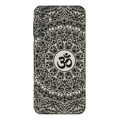 Samsung M/F/Note/Flip and C Phone Skins (All Models) - Aum Elegant Mandala - 3D Embossed Finish (L-62) Samsung Galaxy M34 (5G)