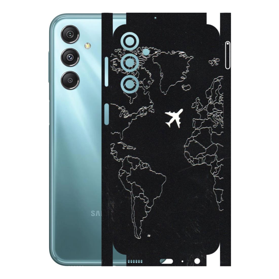 Samsung M/F/Note/Flip and C Phone Skins (All Models) - Never Ending Travel - 3D Embossed Finish (L-79) Samsung Galaxy M34 (5G)