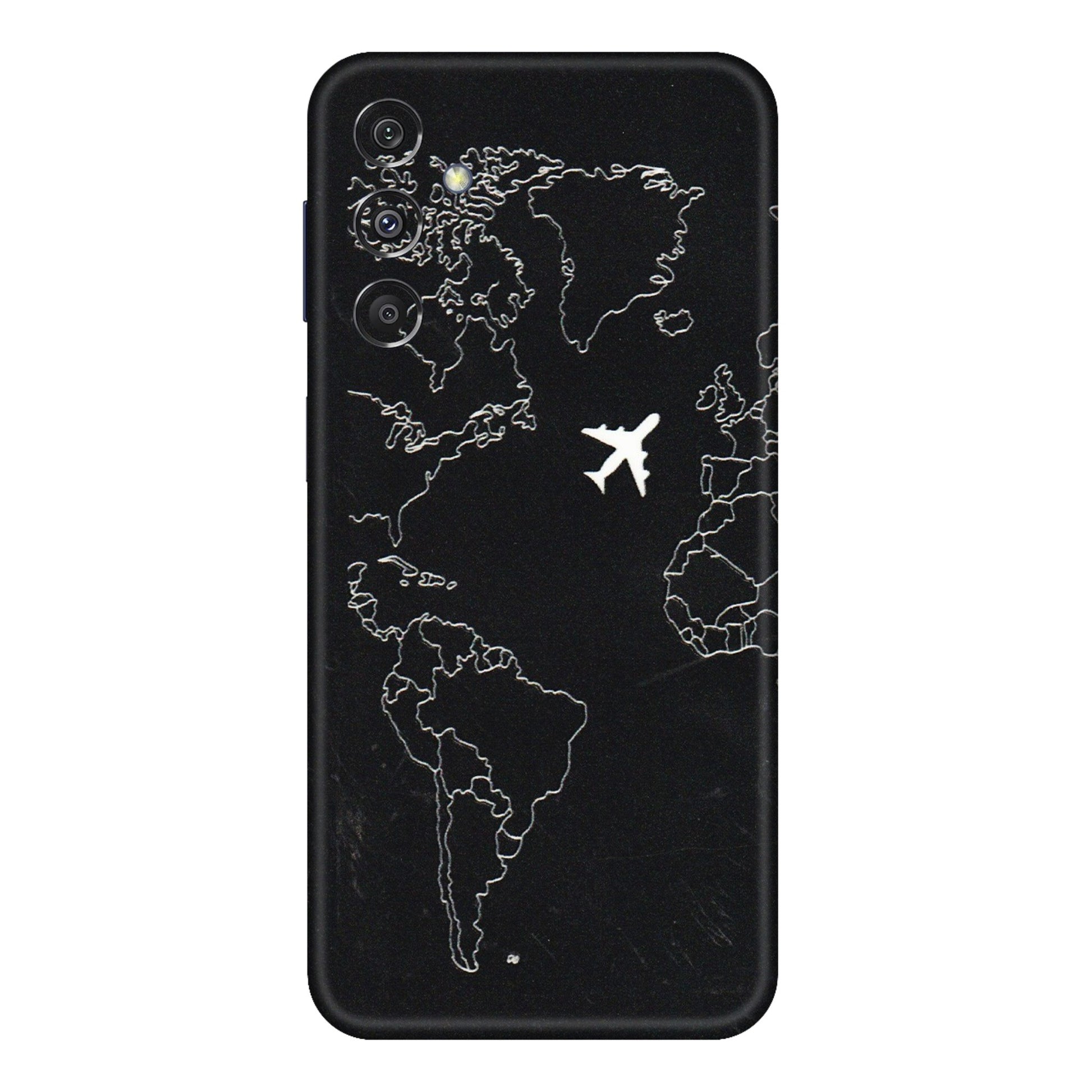 Samsung M/F/Note/Flip and C Phone Skins (All Models) - Never Ending Travel - 3D Embossed Finish (L-79) Samsung Galaxy M34 (5G)