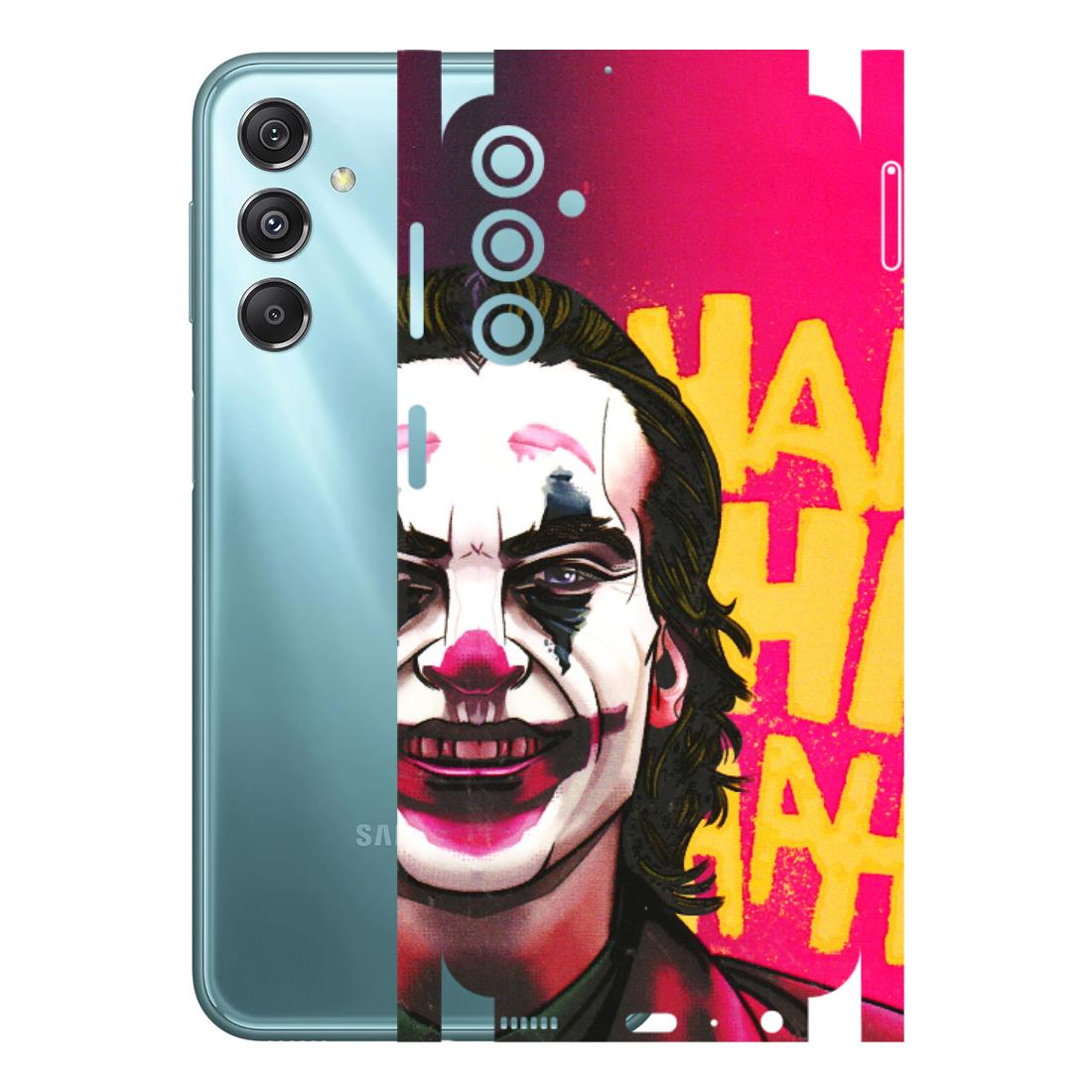 Samsung M/F/Note/Flip and C Phone Skins (All Models) - Joker Evil Laugh - 3D Embossed Finish (L-97) Samsung Galaxy M34 (5G)