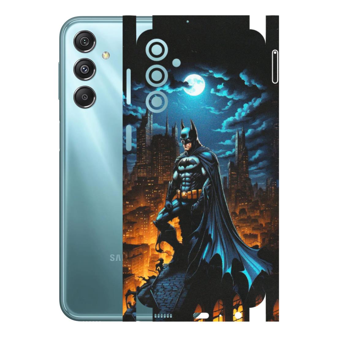 Samsung M/F/Note/Flip and C Phone Skins (All Models) - Batman Arkham City - Matte Finish (M-01) Samsung Galaxy M34 (5G)