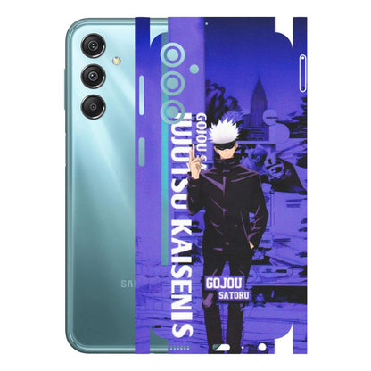 Samsung M/F/Note/Flip and C Phone Skins (All Models) - Jujutsu Kaisen Gojo - Matte Finish (M-05) Samsung Galaxy M34 (5G)