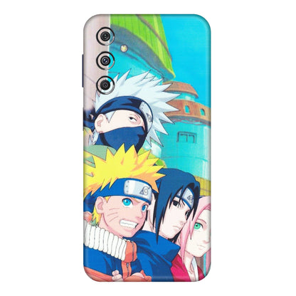 Samsung M/F/Note/Flip and C Phone Skins (All Models) - Team Minato And Kakashi - Matte Finish (M-101) Samsung Galaxy M34 (5G)