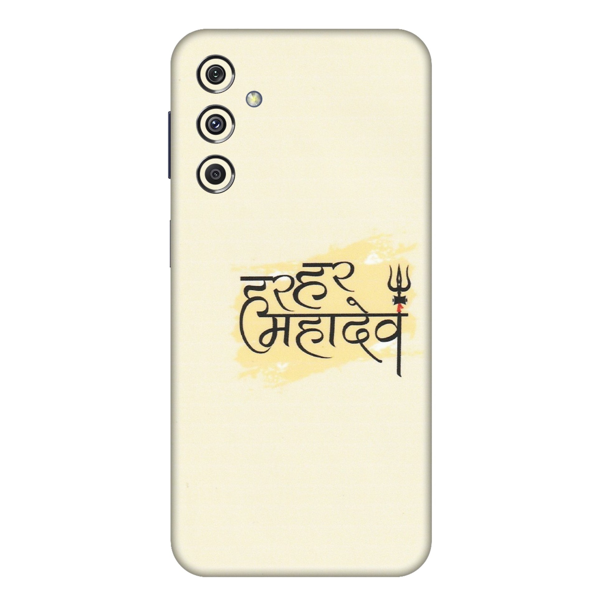 Samsung M/F/Note/Flip and C Phone Skins (All Models) - Har Har Mahadev - Matte Finish (M-10) Samsung Galaxy M34 (5G)