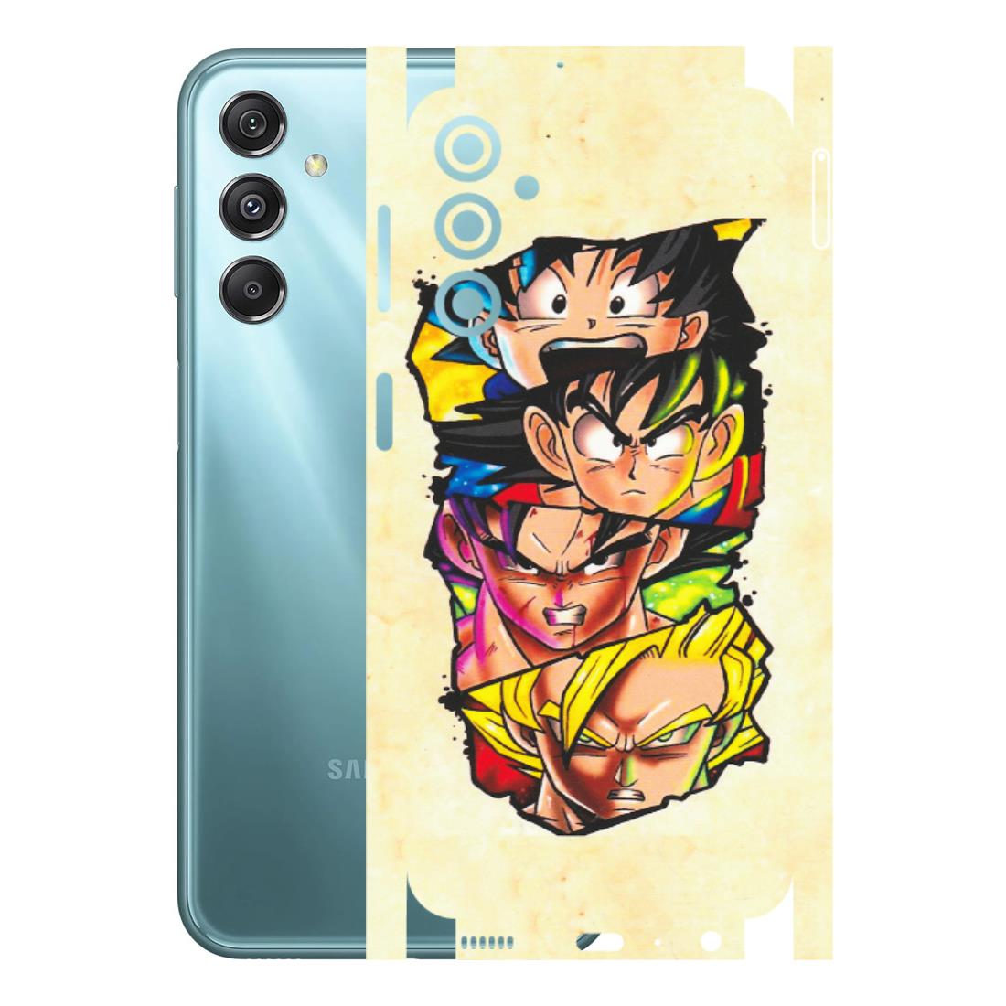 Samsung M/F/Note/Flip and C Phone Skins (All Models) - Angry Multi Anime - Matte Finish (M-113) Samsung Galaxy M34 (5G)