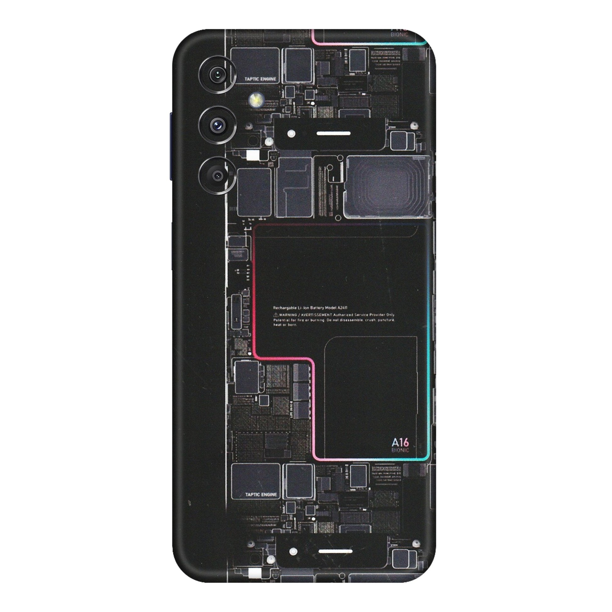 Samsung M/F/Note/Flip and C Phone Skins (All Models) - Motherboard Circuit Layout - Matte Finish (M-117) Samsung Galaxy M34 (5G)