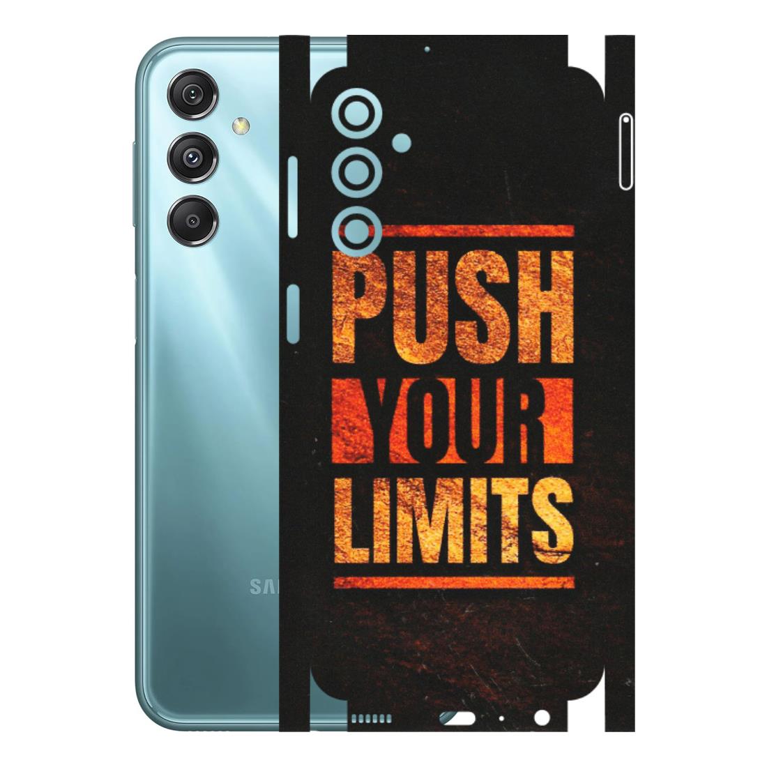 Samsung M/F/Note/Flip and C Phone Skins (All Models) - Push Your Limits - Matte Finish (M-118) Samsung Galaxy M34 (5G)