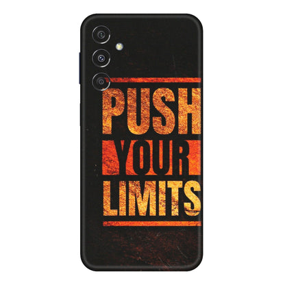 Samsung M/F/Note/Flip and C Phone Skins (All Models) - Push Your Limits - Matte Finish (M-118) Samsung Galaxy M34 (5G)