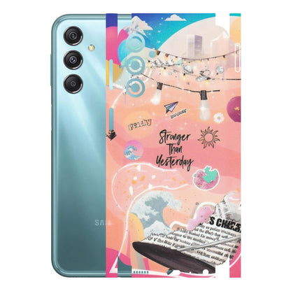 Samsung M/F/Note/Flip and C Phone Skins (All Models) - Stronger Then Yesterday - Matte Finish (M-128) Samsung Galaxy M34 (5G)