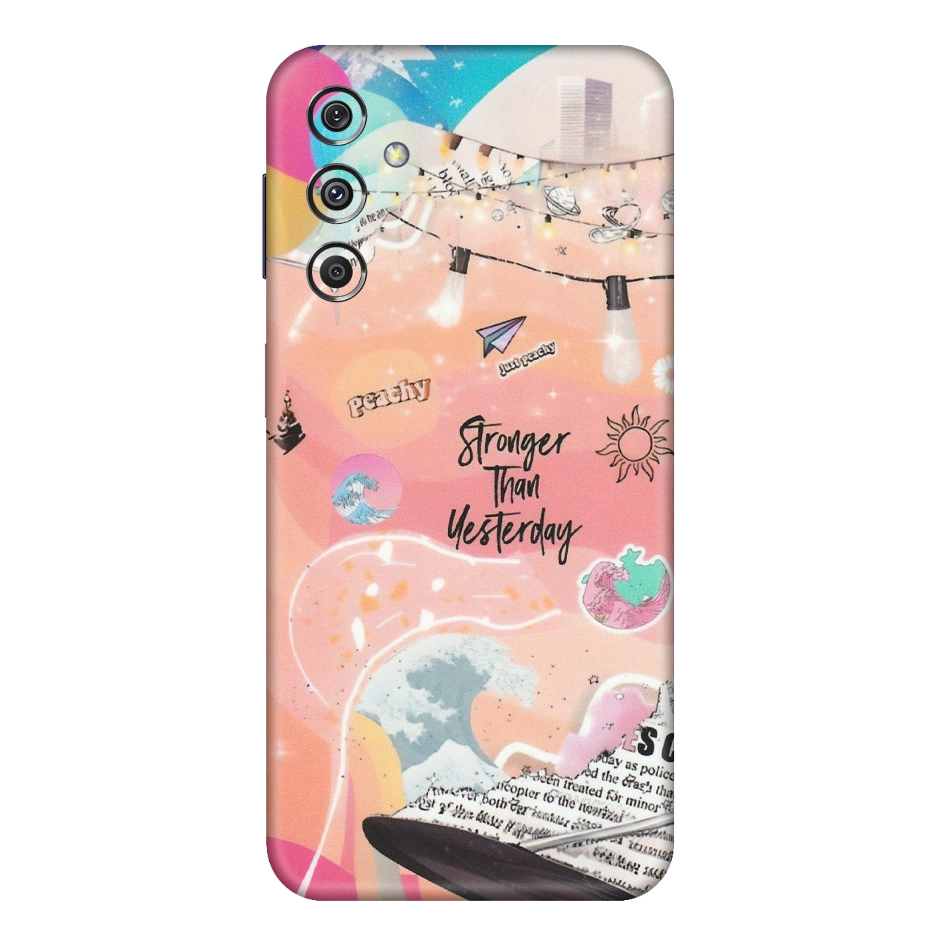 Samsung M/F/Note/Flip and C Phone Skins (All Models) - Stronger Then Yesterday - Matte Finish (M-128) Samsung Galaxy M34 (5G)