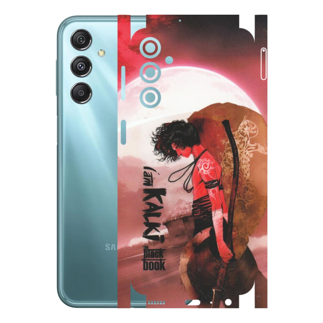 Samsung M/F/Note/Flip and C Phone Skins (All Models) - The Black Book Kalia Anime - Matte Finish (M-129) Samsung Galaxy M34 (5G)