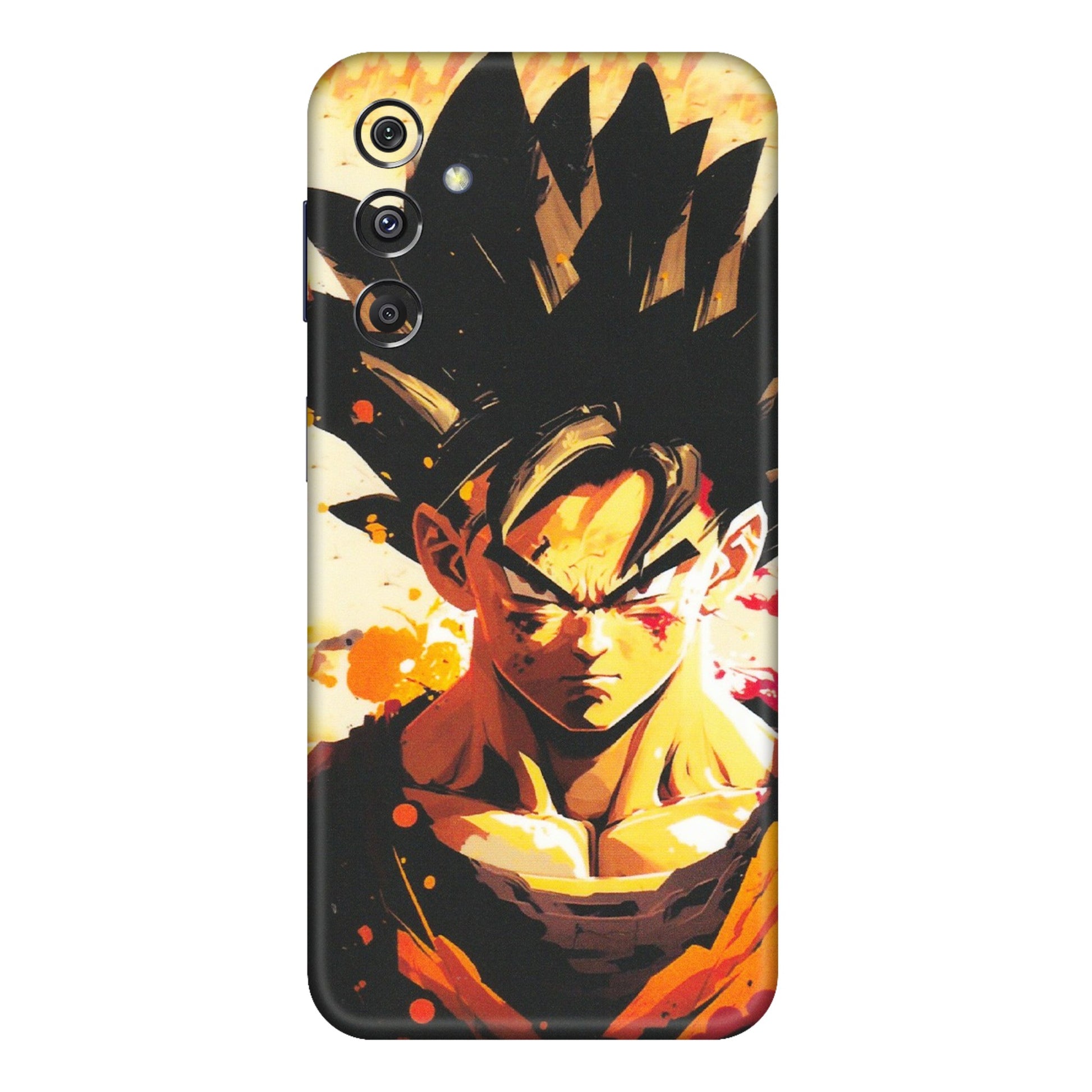 Samsung M/F/Note/Flip and C Phone Skins (All Models) - Angry Goku - Matte Finish (M-12) Samsung Galaxy M34 (5G)