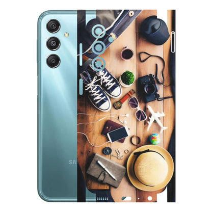 Samsung M/F/Note/Flip and C Phone Skins (All Models) - Travel Wanderlust - Matte Finish (M-133) Samsung Galaxy M34 (5G)