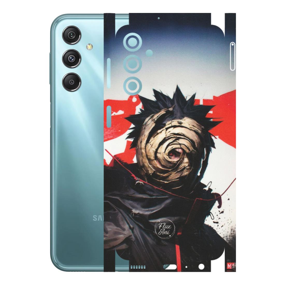 Samsung M/F/Note/Flip and C Phone Skins (All Models) - Obito Uchiha Cool Anime - Matte Finish (M-134) Samsung Galaxy M34 (5G)