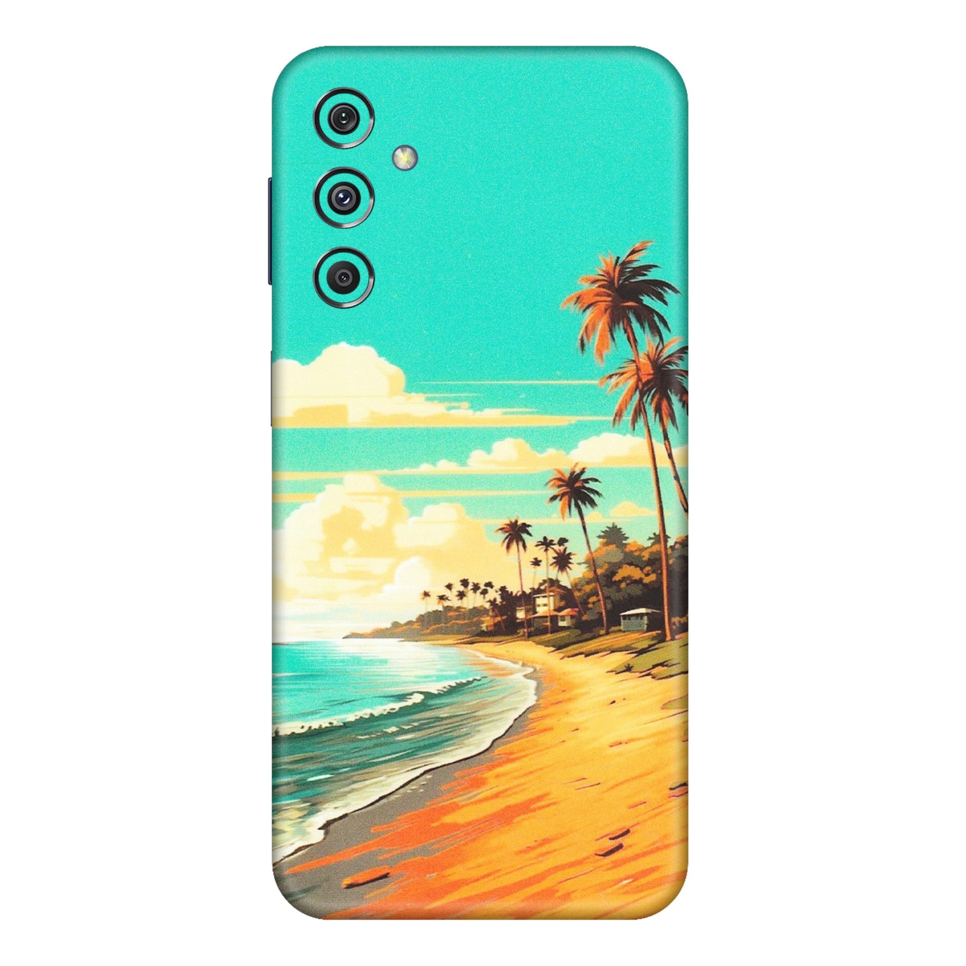 Samsung M/F/Note/Flip and C Phone Skins (All Models) - Miami Beach - Matte Finish (M-136) Samsung Galaxy M34 (5G)