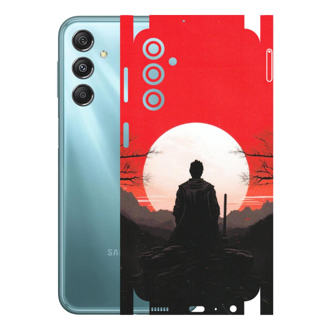 Samsung M/F/Note/Flip and C Phone Skins (All Models) - Samurai Anime - Matte Finish (M-141) Samsung Galaxy M34 (5G)