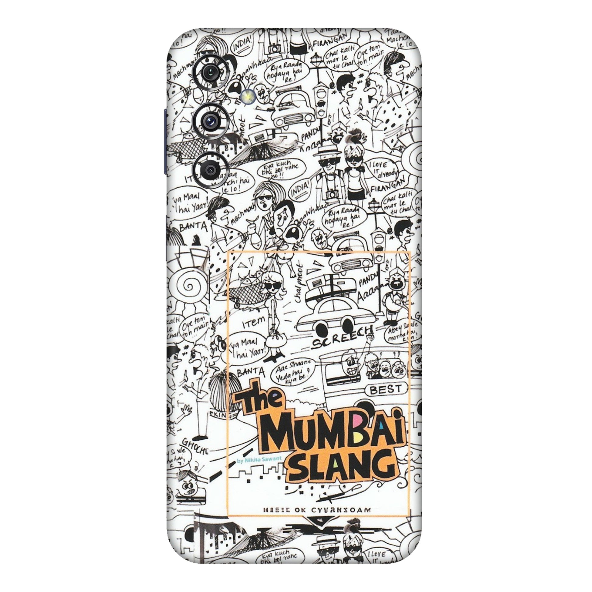 Samsung M/F/Note/Flip and C Phone Skins (All Models) - The Mumbai Slang - Matte Finish (M-142) Samsung Galaxy M34 (5G)