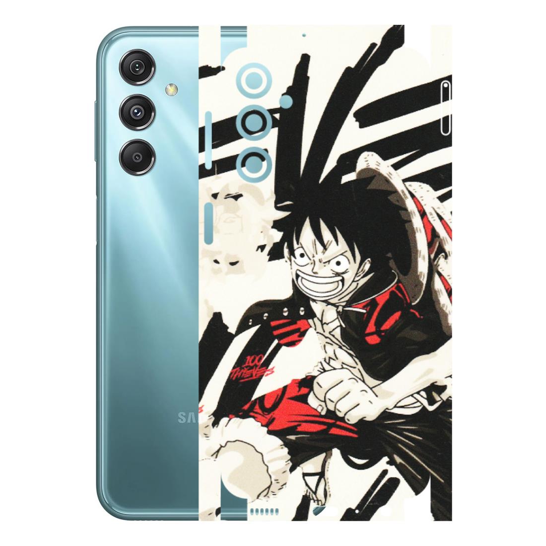 Samsung M/F/Note/Flip and C Phone Skins (All Models) - Monkey D.Luffy Manga Anime - Matte Finish (M-145) Samsung Galaxy M34 (5G)