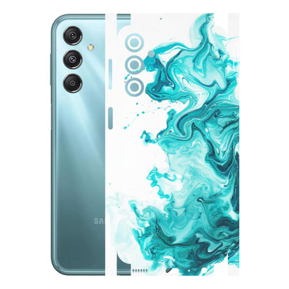Samsung M/F/Note/Flip and C Phone Skins (All Models) - Sky Blue Abstract Colour - Matte Finish (M-146) Samsung Galaxy M34 (5G)