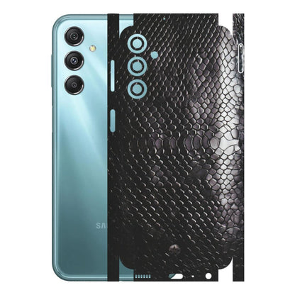 Samsung M/F/Note/Flip and C Phone Skins (All Models) - Black Snack Leather - Matte Finish (M-147) Samsung Galaxy M34 (5G)