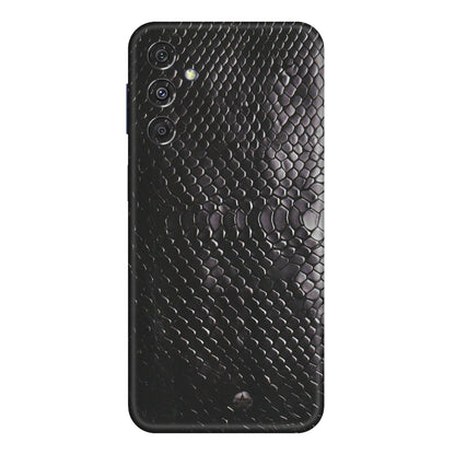 Samsung M/F/Note/Flip and C Phone Skins (All Models) - Black Snack Leather - Matte Finish (M-147) Samsung Galaxy M34 (5G)