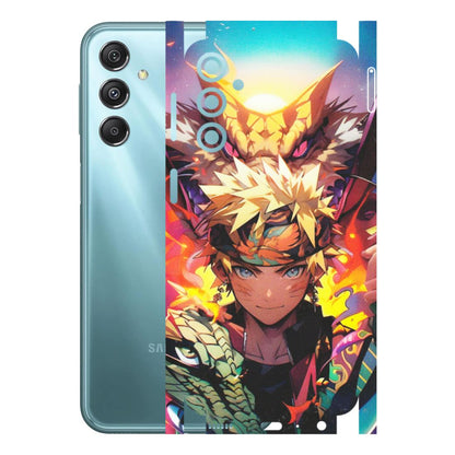Samsung M/F/Note/Flip and C Phone Skins (All Models) - Angry Naruto Anime - Matte Finish (M-148) Samsung Galaxy M34 (5G)