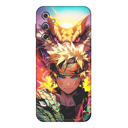 Samsung M/F/Note/Flip and C Phone Skins (All Models) - Angry Naruto Anime - Matte Finish (M-148) Samsung Galaxy M34 (5G)