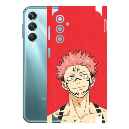 Samsung M/F/Note/Flip and C Phone Skins (All Models) - Ryomen Sukuna Fun Anime - Matte Finish (M-153) Samsung Galaxy M34 (5G)
