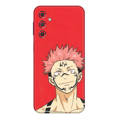 Samsung M/F/Note/Flip and C Phone Skins (All Models) - Ryomen Sukuna Fun Anime - Matte Finish (M-153) Samsung Galaxy M34 (5G)