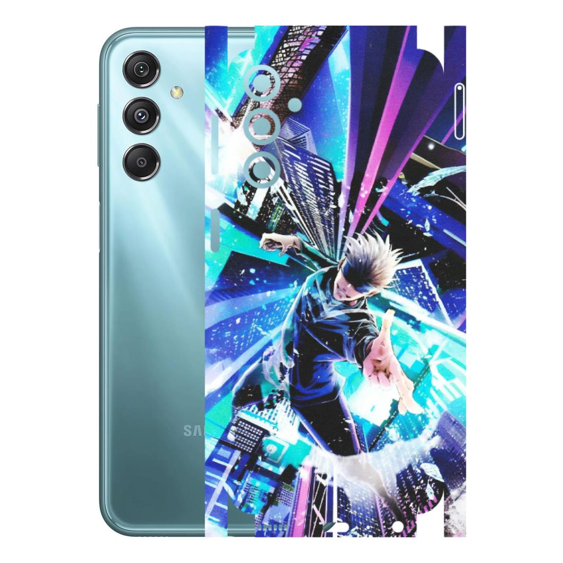 Samsung M/F/Note/Flip and C Phone Skins (All Models) - Manga Action Jujustu Kaisen Anime - Matte Finish (M-155) Samsung Galaxy M34 (5G)
