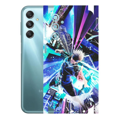 Samsung M/F/Note/Flip and C Phone Skins (All Models) - Manga Action Jujustu Kaisen Anime - Matte Finish (M-155) Samsung Galaxy M34 (5G)