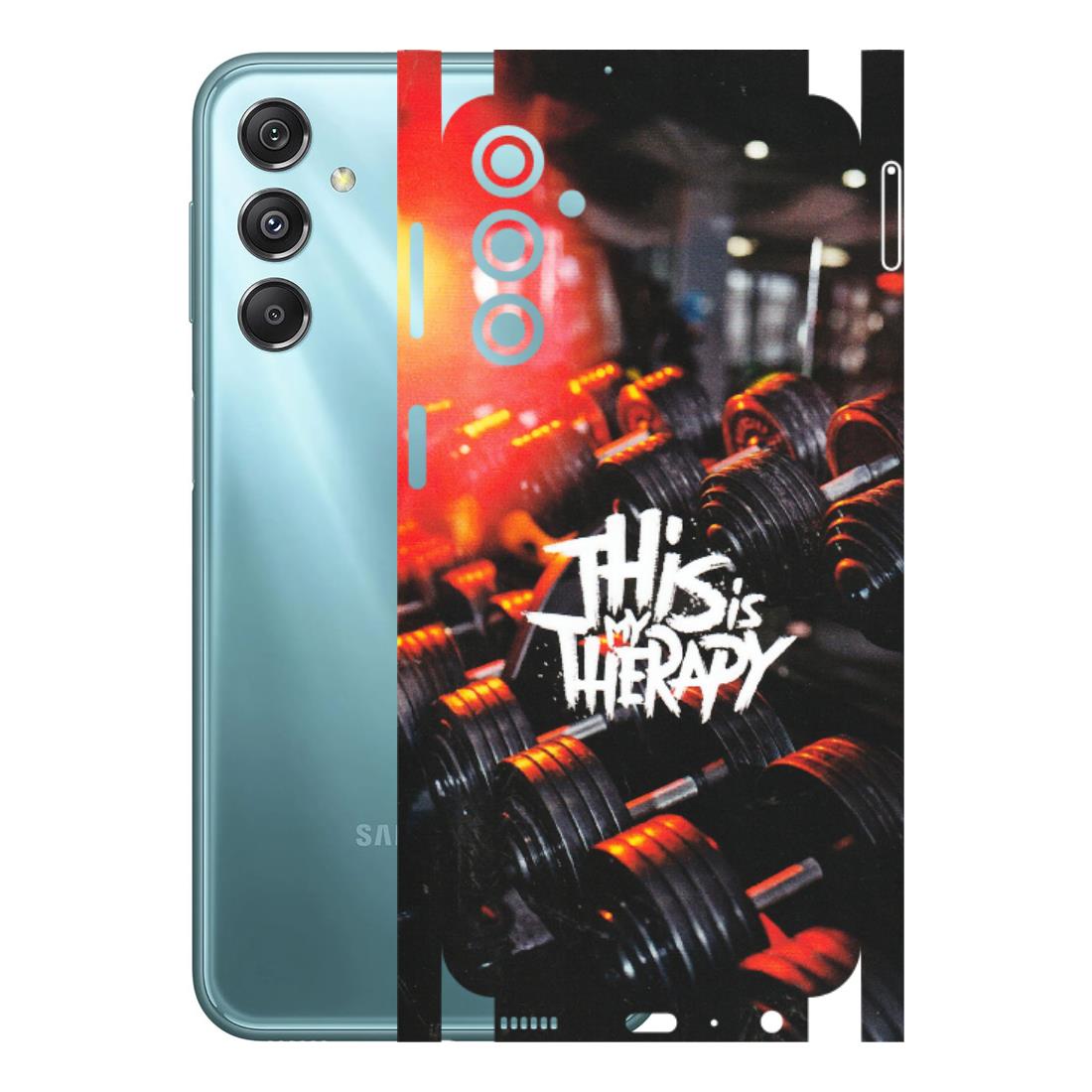 Samsung M/F/Note/Flip and C Phone Skins (All Models) - GYM Lover Therapy - Matte Finish (M-160) Samsung Galaxy M34 (5G)