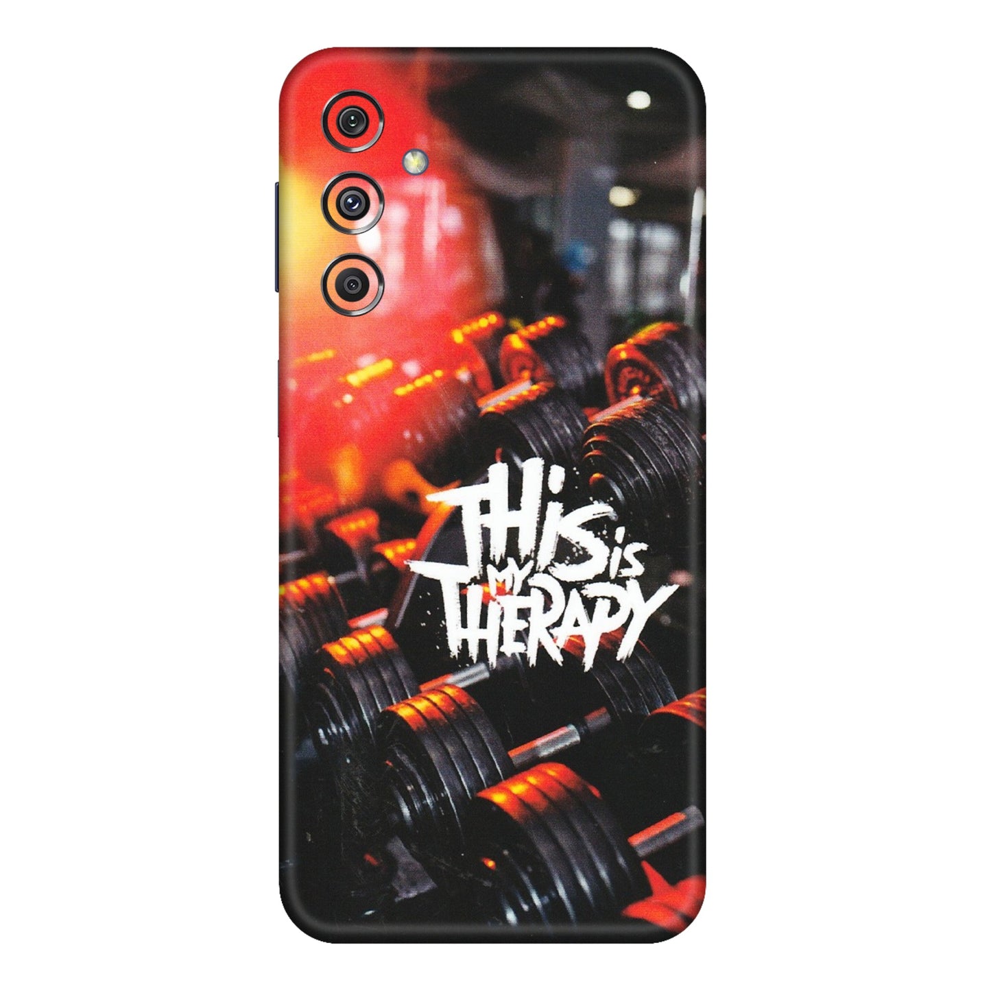 Samsung M/F/Note/Flip and C Phone Skins (All Models) - GYM Lover Therapy - Matte Finish (M-160) Samsung Galaxy M34 (5G)