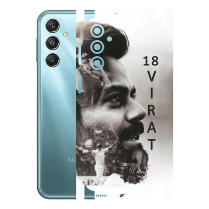 Samsung M/F/Note/Flip and C Phone Skins (All Models) - Virat Kohli Cricketer - Matte Finish (M-163) Samsung Galaxy M34 (5G)