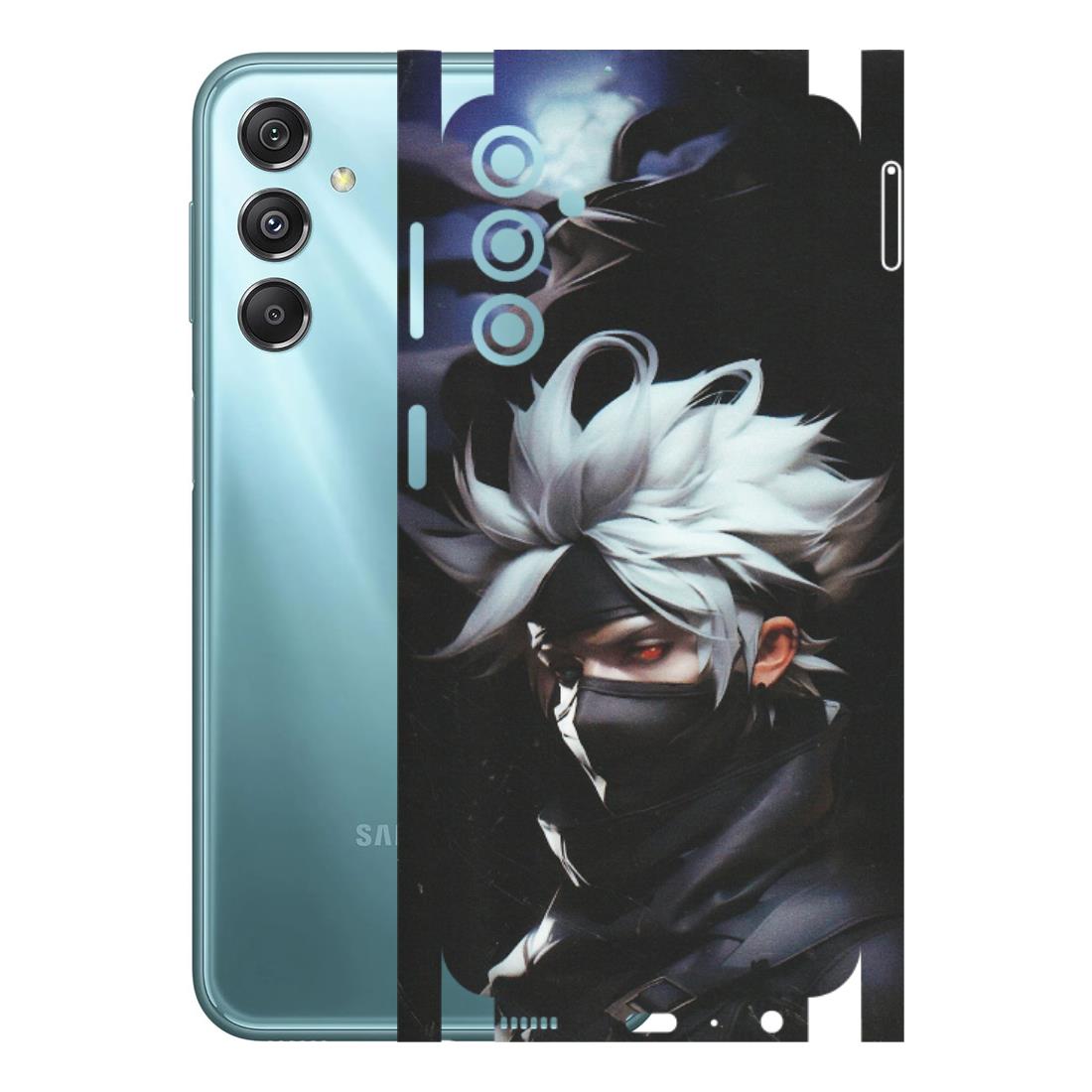 Samsung M/F/Note/Flip and C Phone Skins (All Models) - Ash & Pikachu - Matte Finish (M-26) Samsung Galaxy M34 (5G)