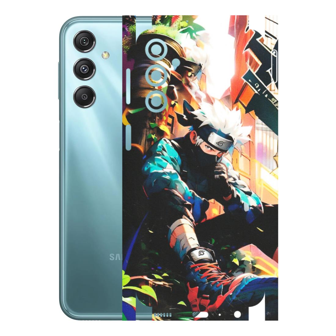 Samsung M/F/Note/Flip and C Phone Skins (All Models) - Ash & Pikachu - Matte Finish (M-26) Samsung Galaxy M34 (5G)