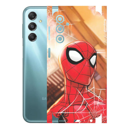 Samsung M/F/Note/Flip and C Phone Skins (All Models) - Spiderman Face New - Matte Finish (M-41) Samsung Galaxy M34 (5G)
