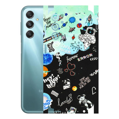 Samsung M/F/Note/Flip and C Phone Skins (All Models) - Living In A Space Dream - Matte Finish (M-46) Samsung Galaxy M34 (5G)