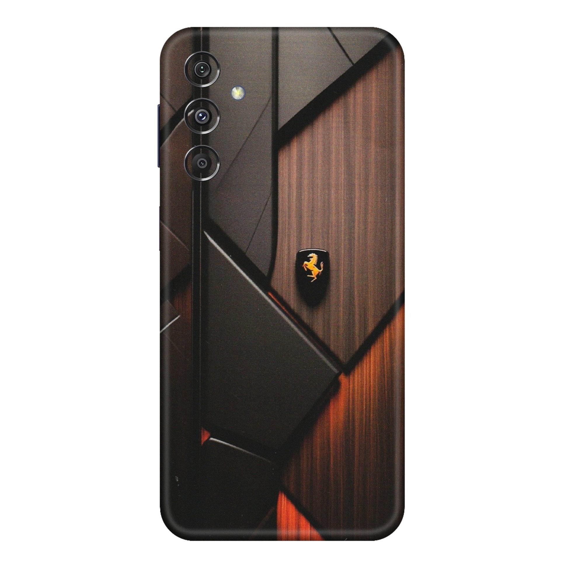 Samsung M/F/Note/Flip and C Phone Skins (All Models) - Lambo Beauty Wood Pattern Sober - Matte Finish (M-51) Samsung Galaxy M34 (5G)