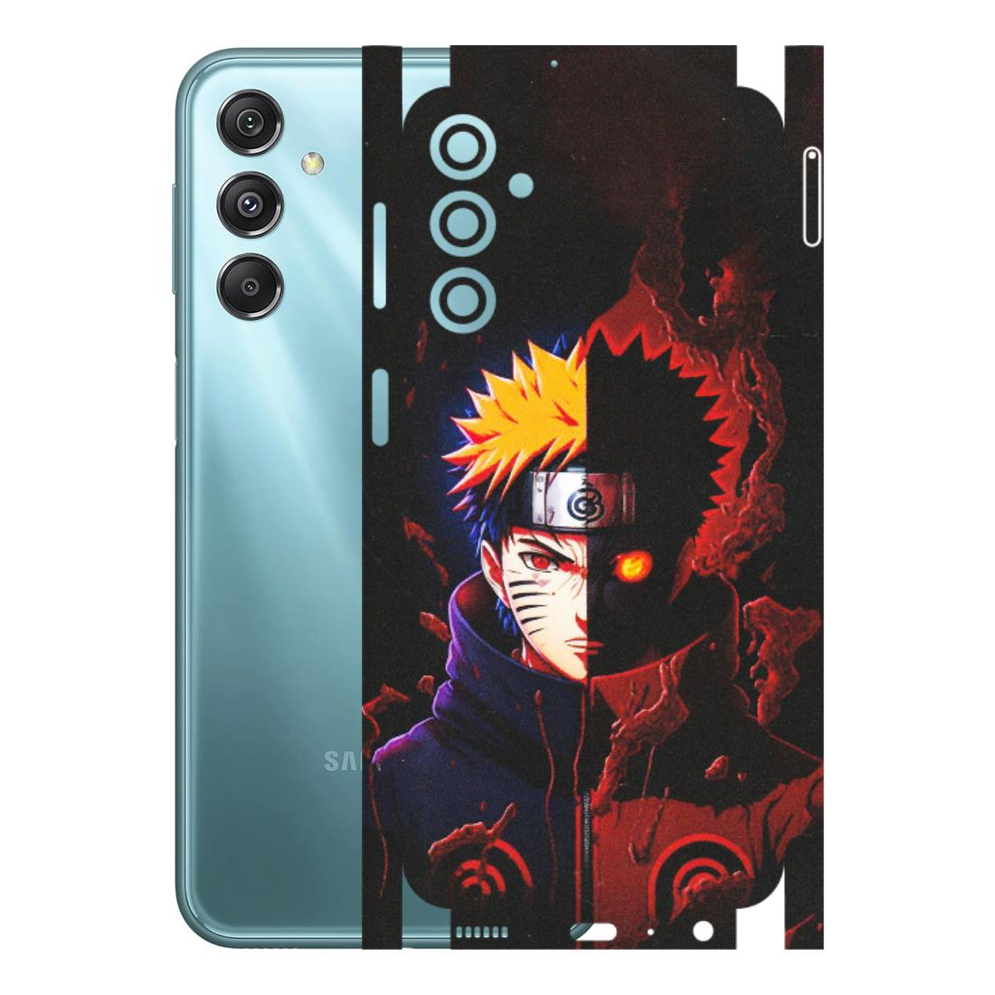 Samsung M/F/Note/Flip and C Phone Skins (All Models) - Naruto X Evil - Matte Finish (M-70) Samsung Galaxy M34 (5G)