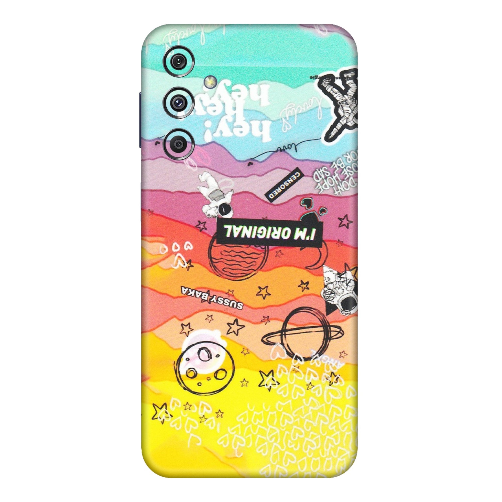 Samsung M/F/Note/Flip and C Phone Skins (All Models) - The Original Astronaut - Matte Finish (M-79) Samsung Galaxy M34 (5G)