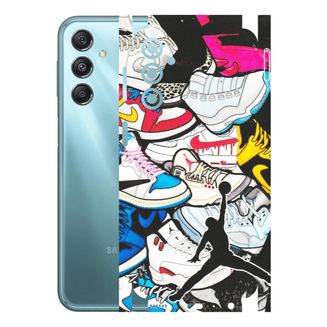 Samsung M/F/Note/Flip and C Phone Skins (All Models) - Jordan Sneakers Fan - Matte Finish (M-80) Samsung Galaxy M34 (5G)