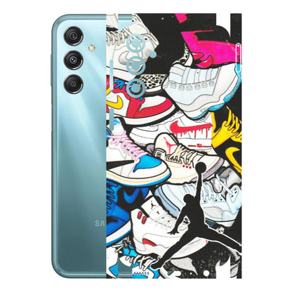 Samsung M/F/Note/Flip and C Phone Skins (All Models) - Jordan Sneakers Fan - Matte Finish (M-80) Samsung Galaxy M34 (5G)